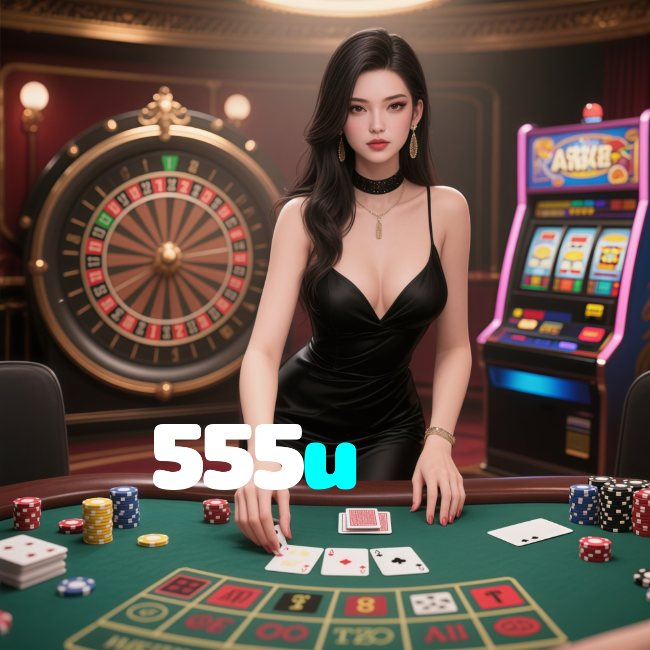 555u