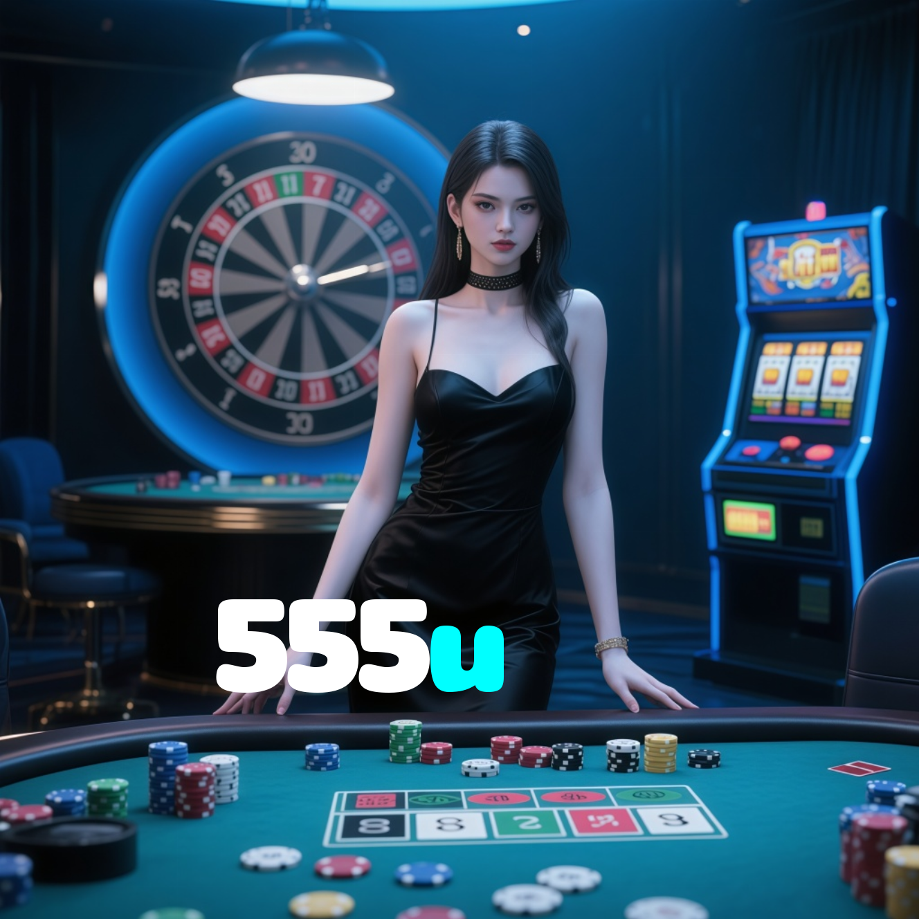 555u
