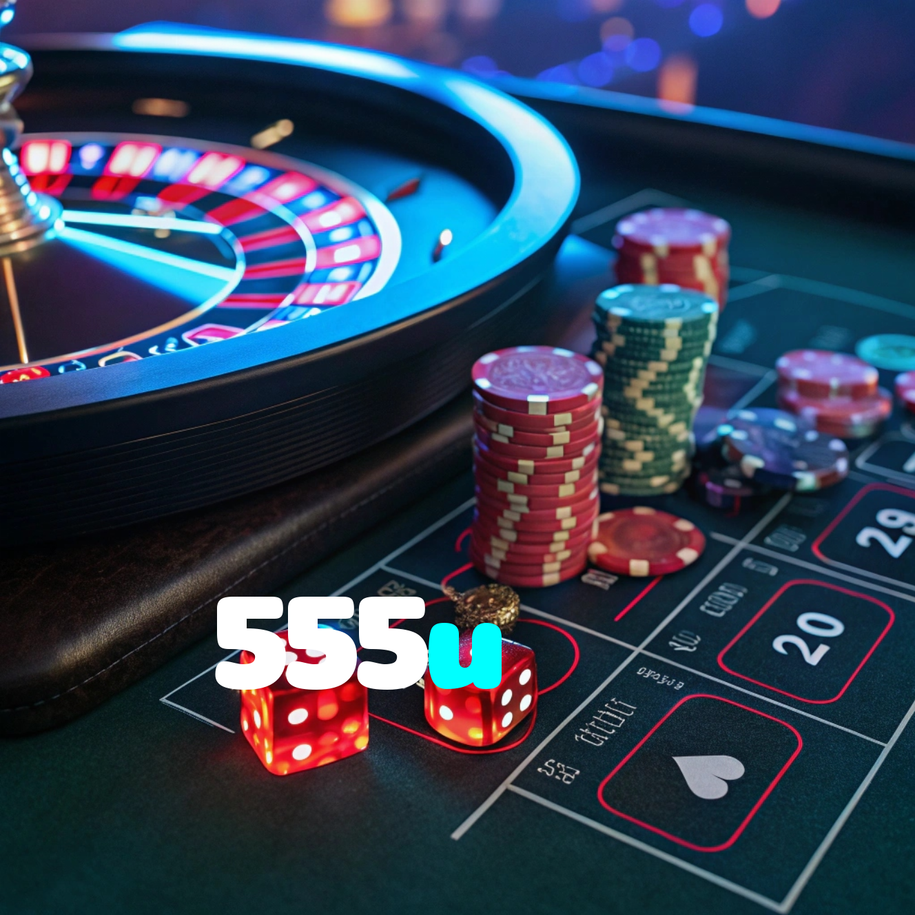 555u